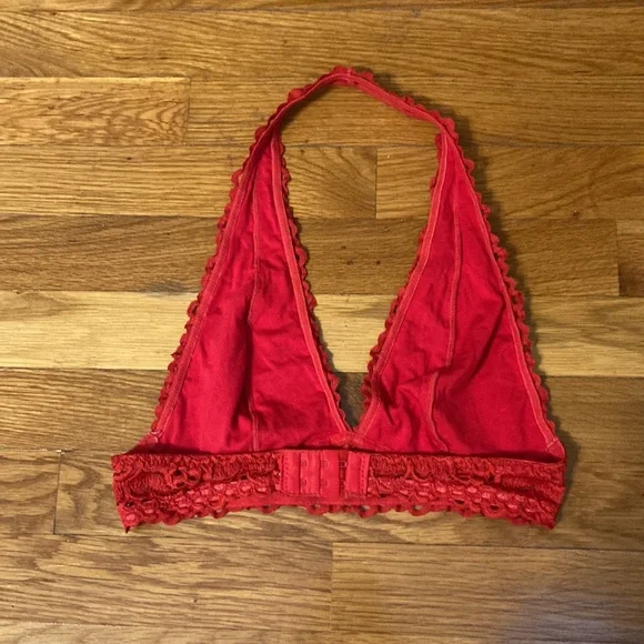 Red Bralette Size Small - Picture 5 of 6